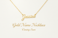 Gold Name Necklace